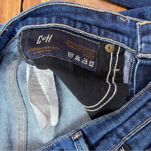 Coh Citizen of Humaity jeans Elson medium rise straight leg Jerome Dahan  USA 25 - Picture 7 of 16